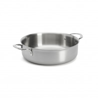 de Buyer Alchimy Bratentopf nieder 28 cm / 3,8 L - Edelstahl-Mehrschichtmaterial