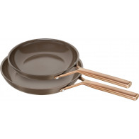 Zwilling Milano Bratpfannenset 2-tlg. Braun  - Aluminium