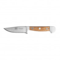 Güde Alpha Fasseiche Jagdnicker 11 cm - CVM-Messerstahl - Griffschalen Weinfass-Eichenholz
