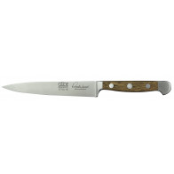 Güde Alpha Fasseiche Zubereitungsmesser 16 cm - CVM-Messerstahl - Griffschalen Weinfass-Eichenholz