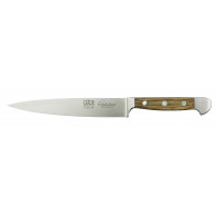 Güde Alpha Fasseiche Filiermesser 18 cm - CVM-Messerstahl - Griffschalen Weinfass-Eichenholz