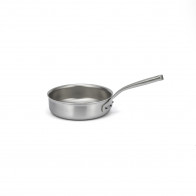 Falk Culinair Flandria Sauteuse gerade 20 cm / 1,7 L - Edelstahl-Mehrschichtmaterial mit Kupferkern