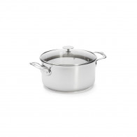 de Buyer Milady Bratentopf 24 cm / 5,4 L - Edelstahl mit Kapselboden