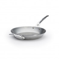 de Buyer Mineral B PRO Pfanne 32 cm - Eisen mit Bienenwachsbeschichtung - Edelstahlgussgriff