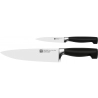 Zwilling ****VIER STERNE Spick-/Garniermesser 10 cm & Kochmesser 20 cm Messerset 2-tlg.