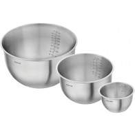 Zwilling Fresh & Save Bowls Schüssel Set 3-tlg. Edelstahl