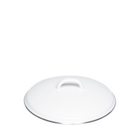 Riess Classic Weiß Deckel 22 cm - Emaille