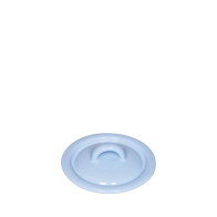 Riess Classic Pastell Deckel 9 cm blau - Emaille