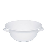 Riess Classic Weiß Weitling 28 cm - Emaille