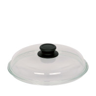 Riess Glasdeckel 28 cm hoch - Kunststoffknauff