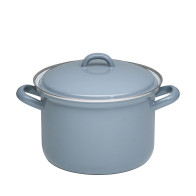 Riess Classic Pure Grey Fleischtopf 20 cm / 3,5 L - Emaille