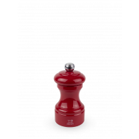 Peugeot Bistrorama Salzmühle 10 cm Buchenholz passion red lackiert - Stahlmahlwerk