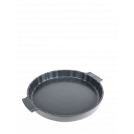 Peugeot Appolia Tarteform 30 cm schiefergrau - Keramik