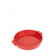 Peugeot Appolia Quicheform 28 cm rot - Keramik
