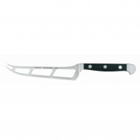 Güde Alpha Weichkäsemesser 15 cm gezahnt - CVM-Messerstahl - Griffschalen Hostaform