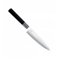 KAI Wasabi Black Allzweckmesser 15 cm - Edelstahlklinge - Griff Kunststoff