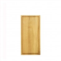 Jack & Lucy Essentials Schneidebrett L 60x29,5 cm mit Saftrille - Eiche-Langholz