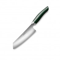 Nesmuk Soul Kochmesser 14 cm - Niobstahl - Griff Micarta grün