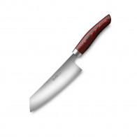 Nesmuk Soul Kochmesser 14 cm - Niobstahl - Griff Micarta rot