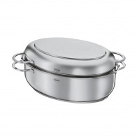 Rösle Pureelements Bräter oval mit Deckel 42x31,5 cm