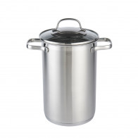 Rösle Elegance Spargeltopf 16 cm / 4,5 L mit Einsatz - Edelstahl