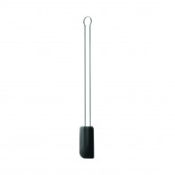 Rösle Silikon Teigschaber 26 cm klein schwarz