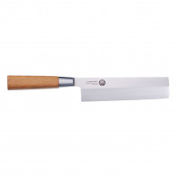 Suncraft MU Usuba 16,7 cm einseitig geschliffen - Japan-Stahl - Griff Pakkaholz