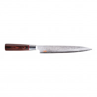 Suncraft Senzo Classic Sashimimesser 21 cm - Damaststahl - Griff Pakkaholz