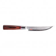 Suncraft Senzo Classic Steakmesser 12 cm - Damaststahl - Griff Pakkaholz