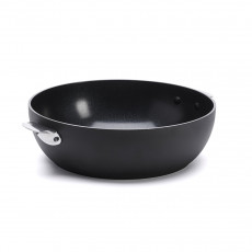 de Buyer Ceranoa Loqy Gewölbte Sauteuse 24 cm mit Keramikbeschichtung - Aluminium