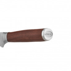 Rösle Masterclass Gemüsemesser 9 cm - CVM-Messerstahl mit Nussbaumholzgriff