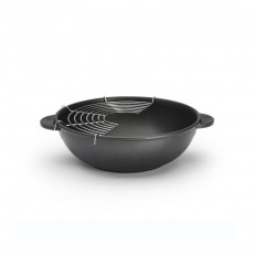 de Buyer Choc Extreme Edelstahlrost für Wok 32 cm - Edelstahl