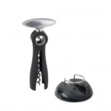 Peugeot Salma Spindelkorkenzieher mit Kapselschneider 19 cm schwarz
