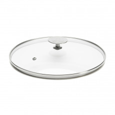 de Buyer Glasdeckel mit Edelstahlknauf