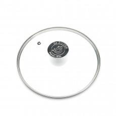 de Buyer Glas Deckel 20 cm mit Edelstahlknauf