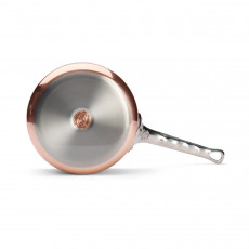 de Buyer  Prima Matera Kupfer-Stielkasserolle 20 cm / 3,3 L induktionsgeeignet - Edelstahlgussgriff