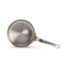 de Buyer  Prima Matera Kupfer-Stielkasserolle 24 cm / 6,0 L induktionsgeeignet - Edelstahlgussgriff