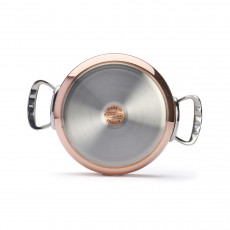 de Buyer  Prima Matera Kupfer-Bräter 28 cm / 4,9 L induktionsgeeignet - Edelstahlgussgriffe