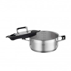 Rösle Silence PRO Bratentopf 20 cm - Edelstahl