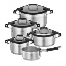 Rösle Topf-Set Silence PRO 5-teilig - Edelstahl