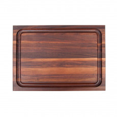 Boos Blocks Black Walnut Schneidebrett 51x38x4 cm mit Saftrille - Walnussholz