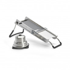 de Buyer  Mandoline Revolution Master mit horizontaler Doppelklinge und 6 Julienne Klingen