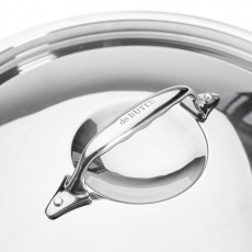 de Buyer Edelstahl Deckel 18 cm mit Edelstahlgussgriff