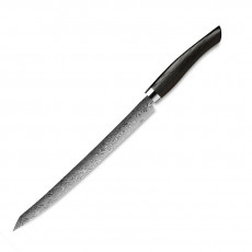 Nesmuk Exklusiv C 90 Damast Slicer 26 cm - Griff Mooreichenholz