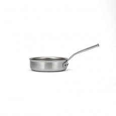 Falk Culinair Flandria Sauteuse gerade 20 cm / 1,7 L - Edelstahl-Mehrschichtmaterial mit Kupferkern