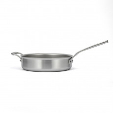 Falk Culinair Flandria Sauteuse gerade 28 cm / 4,0 L - Edelstahl-Mehrschichtmaterial mit Kupferkern