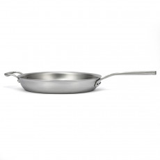 Falk Culinair Flandria Pfanne 32 cm - Edelstahl-Mehrschichtmaterial mit Kupferkern