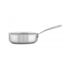 Falk Culinair Flandria Sauteuse gerade 20 cm / 1,6 L - Edelstahl-Mehrschichtmaterial mit Kupferkern