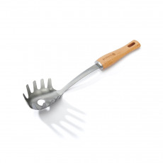de Buyer B Bois Spaghettiheber - Edelstahl mit Holzgriff