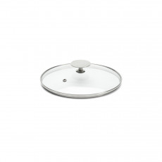 de Buyer Glasdeckel mit Edelstahlknauf